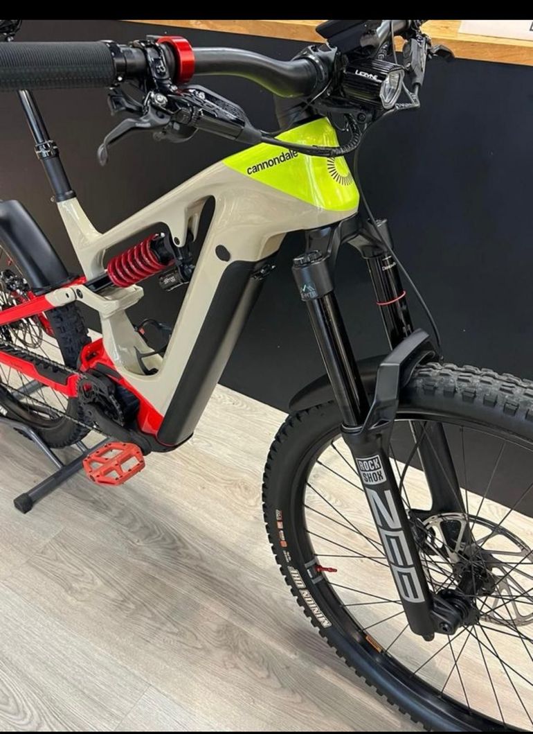 Used Cannondale Moterra Neo LT Carbon 1 2024 2024 Mountainbike, Red, 29 — image 3 of 5