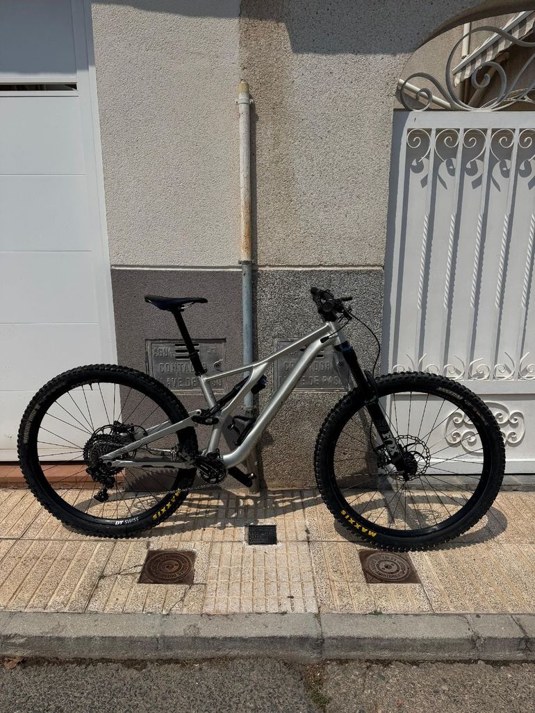 Used Specialized Stumpjumper EVO SRAM GX DH 2019 Mountainbike, Light Gray — image 1 of 10