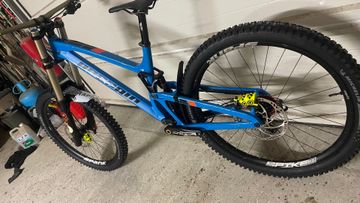 Used Propain Rage Shimano Saint 2020 Mountainbike, Blue — image 4 of 4