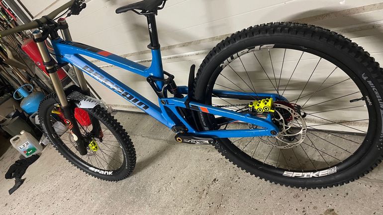 Used Propain Rage Shimano Saint 2020 Mountainbike, Blue — image 4 of 4