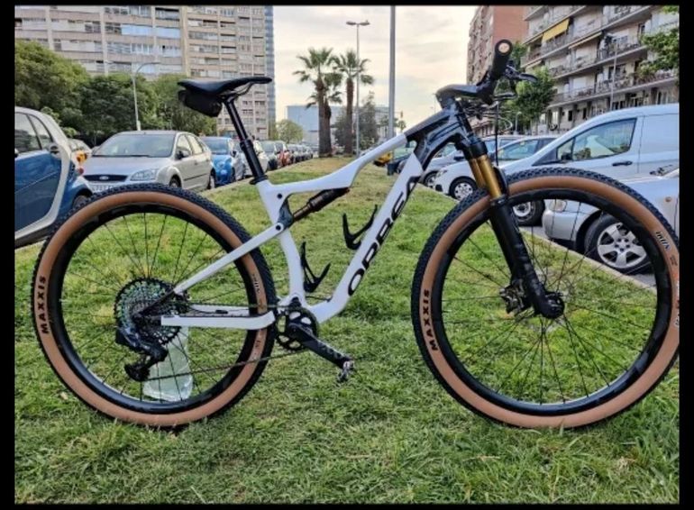 Gebrauchtes Orbea Oiz SRAM XX1 Eagle AXS 2021 Mountainbike, Weiß — Bild 6 von 7