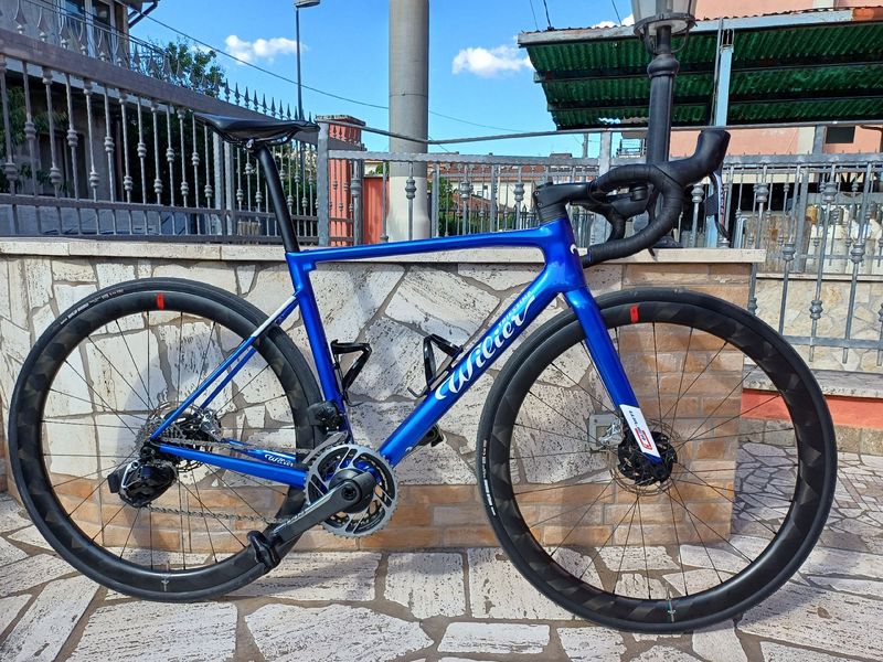 Wilier 0 SRAM Red eTap AXS 2022 Road & Gravel usato, Blu — immagine 9 di 10
