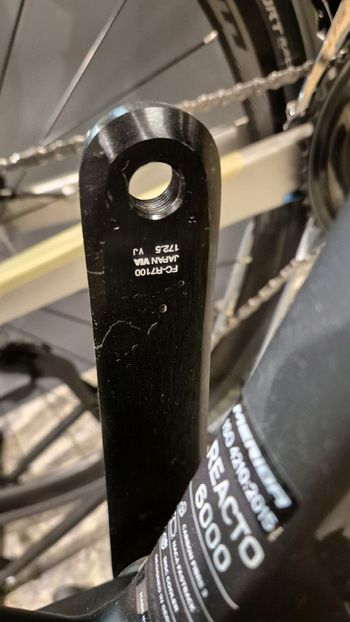 Used Merida REACTO 6000 Di2 2024 2024 Road & Gravel, Black — image 8 of 9