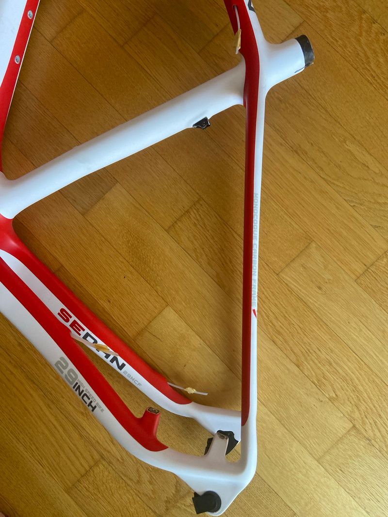 Used M1 Sedan Frameset 2021 Mountainbike, White, 29 — image 5 of 7