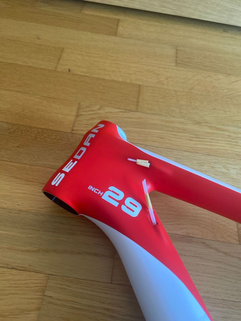 Used M1 Sedan Frameset 2021 Mountainbike, White, 29 — image 4 of 7
