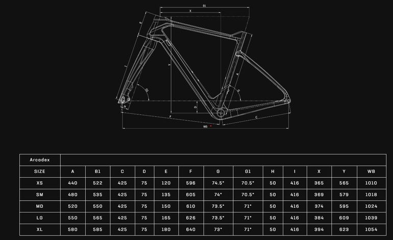 Used Bianchi Arcadex GRX 810 Di2 2023 Frameset 2023 Road & Gravel, Green — image 7 of 7