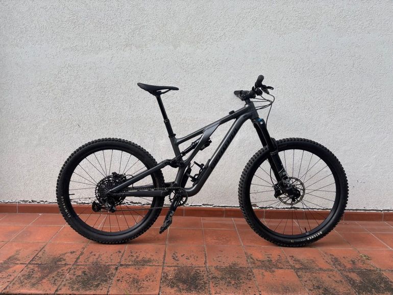 Used Specialized Stumpjumper EVO Comp Alloy 2023 2023 Mountainbike, Light Gray, 29 — image 1 of 10