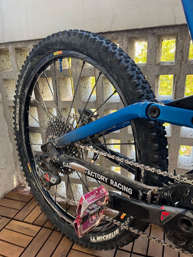 Canyon Torque SRAM X01 Eagle 2020 Mountainbike usato, Blu — immagine 4 di 4