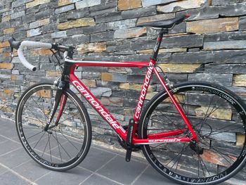 Used Cannondale Supersix SRAM Red 2017 Road & Gravel, Rot — image 2 of 8