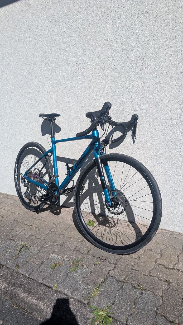 Gebrauchtes CUBE Nuroad Shimano GRX 2023 Road & Gravel, Blau — Bild 1 von 14
