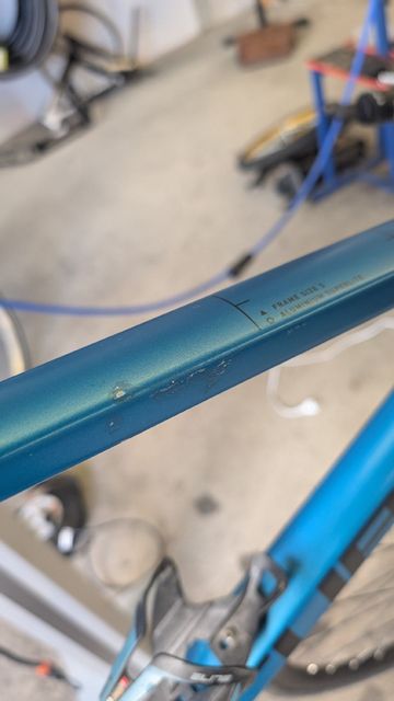 Gebrauchtes CUBE Nuroad Shimano GRX 2023 Road & Gravel, Blau — Bild 8 von 14