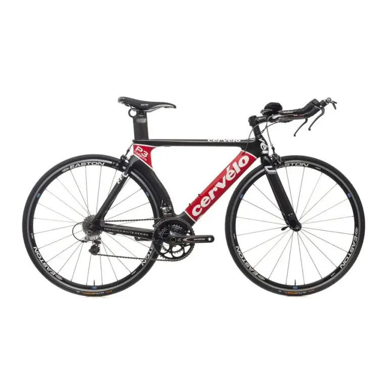 Used Cervélo P 3 2007 Road & Gravel, Red — image 2 of 3
