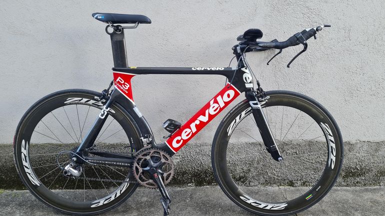 Used Cervélo P 3 2007 Road & Gravel, Red — image 3 of 3