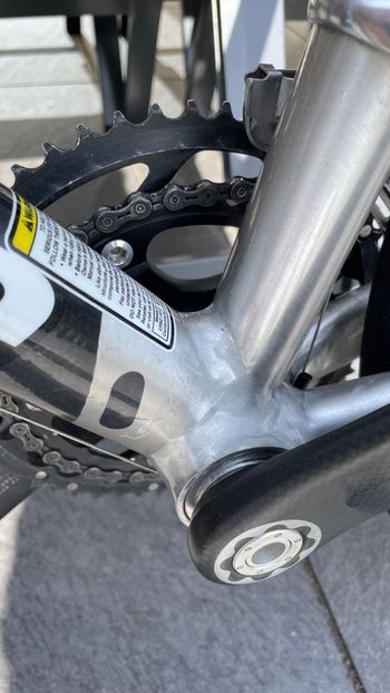 Used Cannondale SIX 13 2006 Road & Gravel, Light Gray — image 14 of 17
