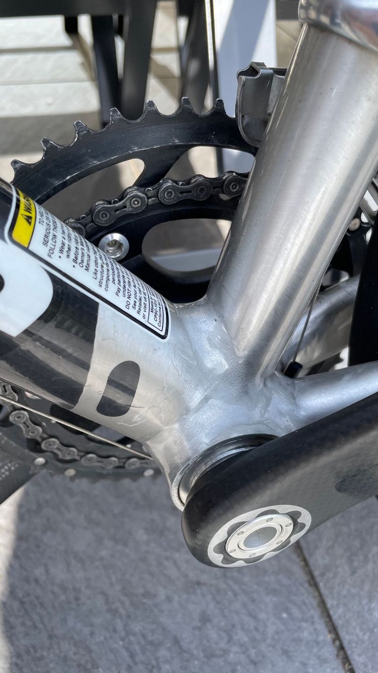 Used Cannondale SIX 13 2006 Road & Gravel, Light Gray — image 14 of 17