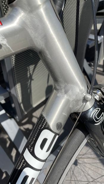 Used Cannondale SIX 13 2006 Road & Gravel, Light Gray — image 7 of 17