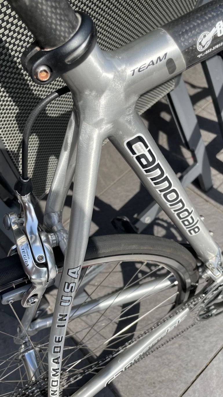 Used Cannondale SIX 13 2006 Road & Gravel, Light Gray — image 6 of 17