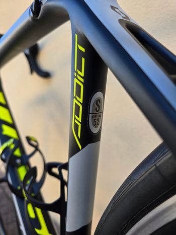 Scott Addict 10 2017 2017 Road & Gravel usato, Nero — immagine 10 di 13