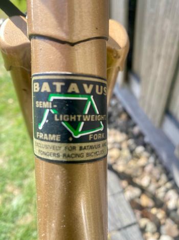 Batavus Course, Um 1990 1990 Road & Gravel d'occasion — image 8 sur 8