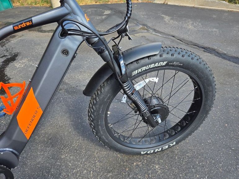 Used EUNORAU Defender S Pro 2018 Mountainbike, Light Gray — image 20 of 28
