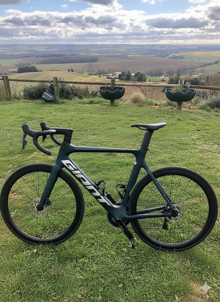 Used Giant Propel Advanced Pro Disc 1 2022 2022 Road & Gravel, Black — image 2 of 8
