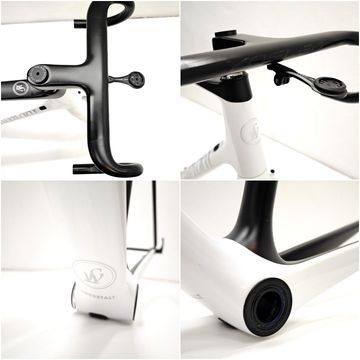 Gebrauchtes Lightweight Urgestalt Frameset 2024 Road & Gravel, Weiß — Bild 8 von 10