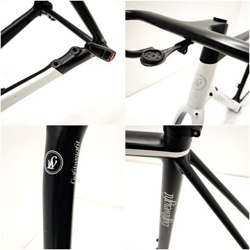 Gebrauchtes Lightweight Urgestalt Frameset 2024 Road & Gravel, Weiß — Bild 9 von 10