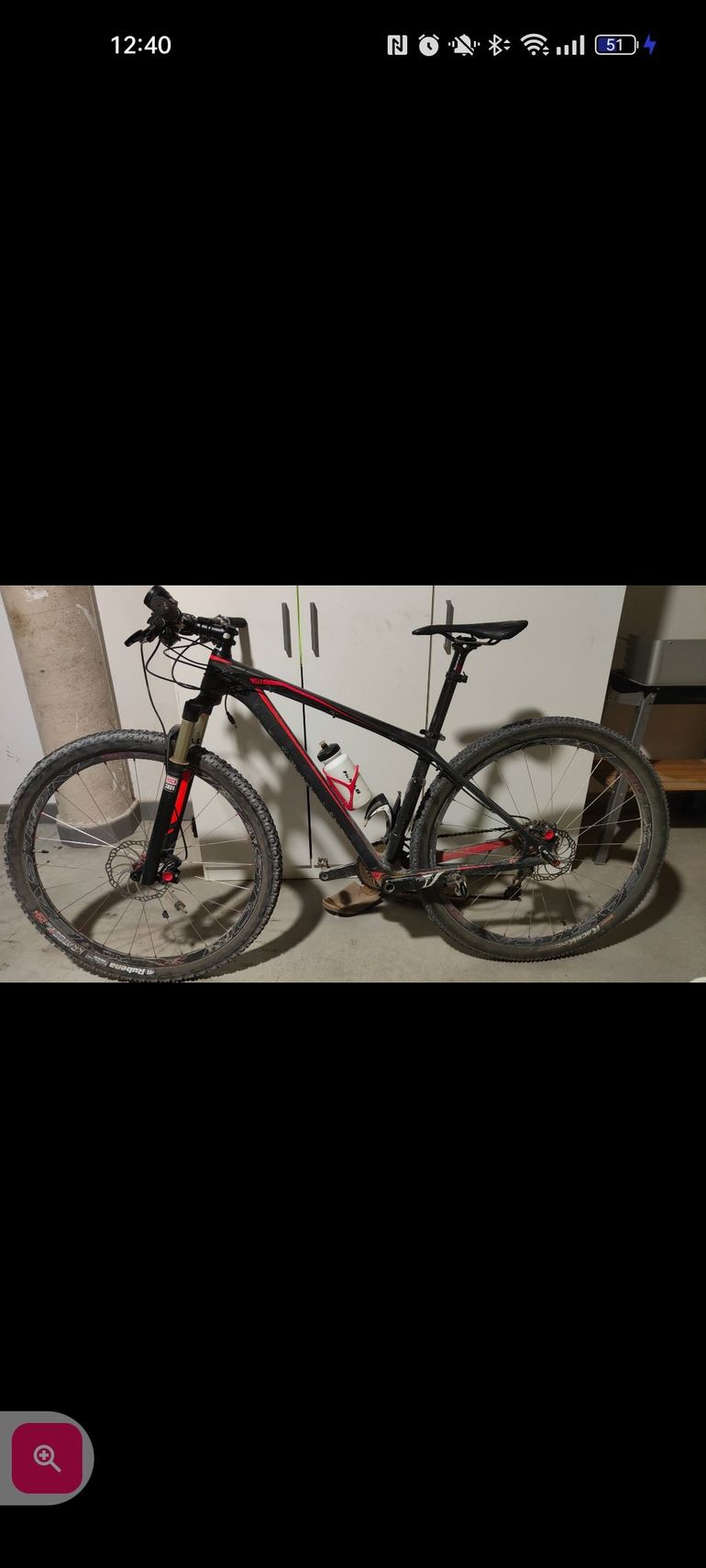 Used CUBE Hpc Duoer 2015 Mountainbike, Black — image 2 of 3