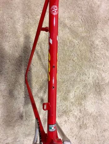 Used Bottecchia 989 1989 Road & Gravel, Rot — image 6 of 7