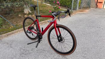 Used Officine Mattio OM1 '24/'25 2024 Road & Gravel, Rosso — image 9 of 11