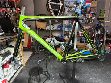 Cannondale Cuadro Supersix HiMod 2019 Road & Gravel usato, Verde — immagine 2 di 6