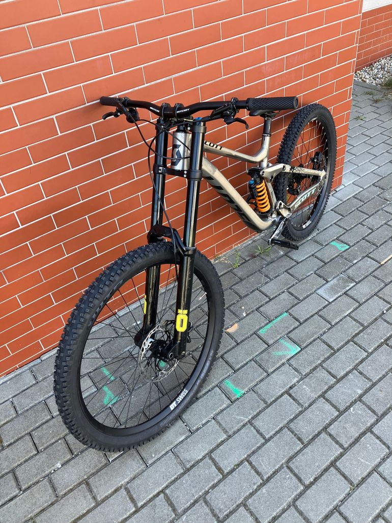Gebrauchtes Scott Gambler 920 2021 2021 Mountainbike, Hellgrau, 29 — Bild 8 von 8