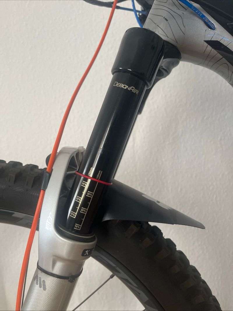 Gebrauchtes YT Industries Jeffsy SRAM GX 2018 Mountainbike, Hellgrau, 27, 5 (650B) — Bild 4 von 7