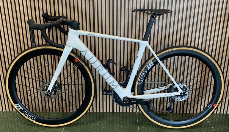 Used Aurum Magma Shimano Ultegra Di2 (12 Speed) 2025 Road & Gravel, White — image 2 of 4