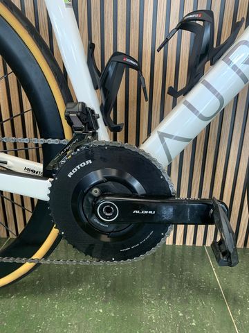 Used Aurum Magma Shimano Ultegra Di2 (12 Speed) 2025 Road & Gravel, White — image 3 of 4