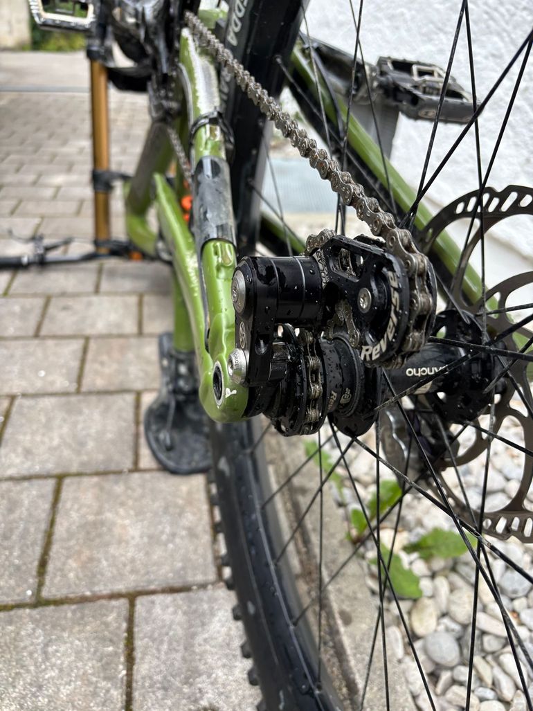 Used Propain Rage Single Speed / Fixed Gear 2019 Mountainbike, Green — image 3 of 18