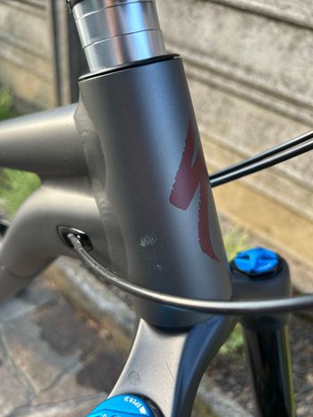 Used Specialized Status 160 2021 2021 Mountainbike, Light Gray, 29, 27.5 — image 9 of 16