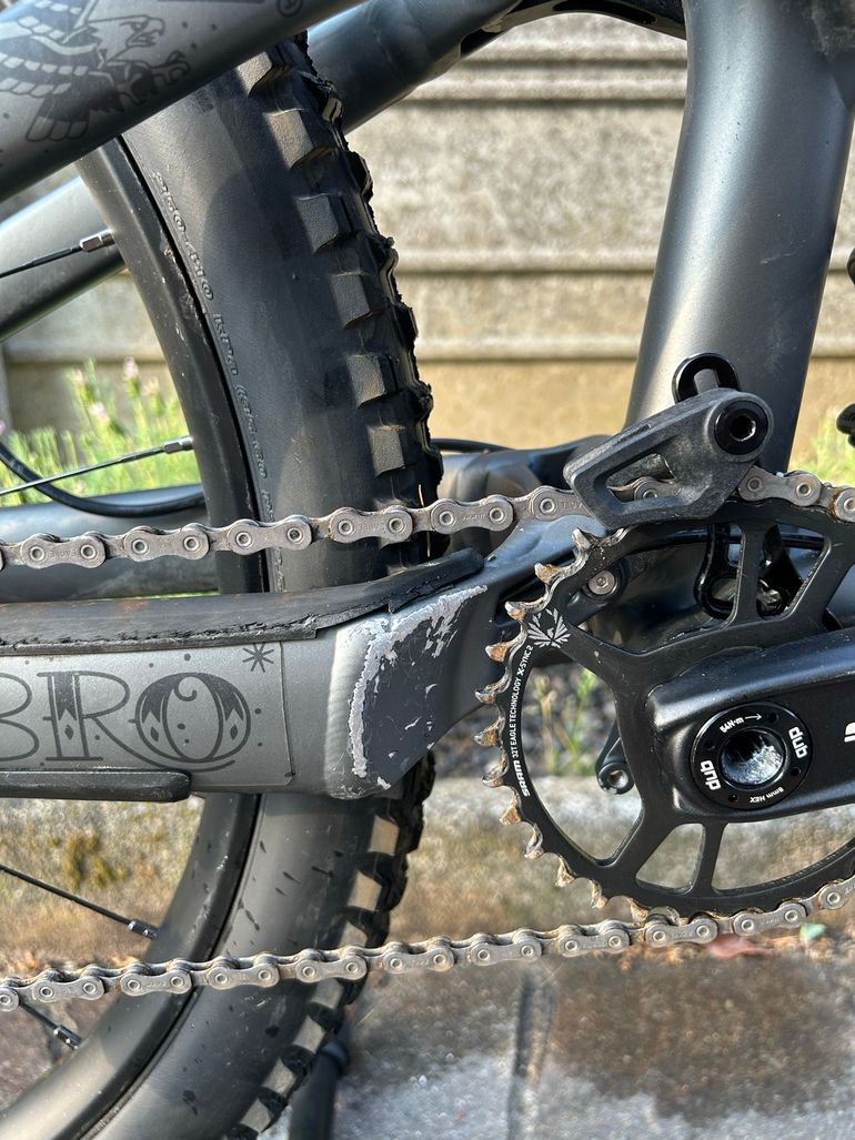 Used Specialized Status 160 2021 2021 Mountainbike, Light Gray, 29, 27.5 — image 7 of 16