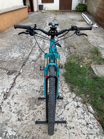 Used Haibike Sduro 5.0 Fullnine Anno 2017 2017 Mountainbike, Blue — image 3 of 6