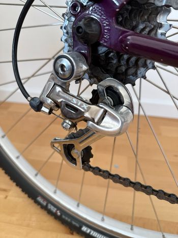 Used Wheeler Crossline 1986 Mountainbike, Purple — image 5 of 17