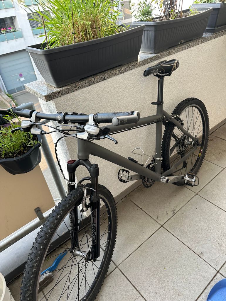 Used Trenga TDM 5 2005 Mountainbike, Light Gray — image 2 of 14