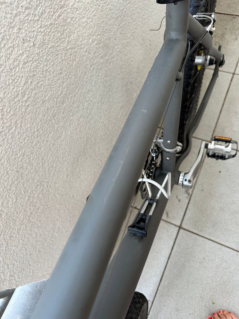 Used Trenga TDM 5 2005 Mountainbike, Light Gray — image 7 of 14