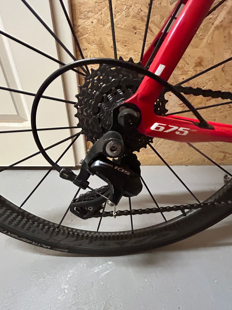 Used Look 675 Light 2021 Road & Gravel, Red — image 7 of 9