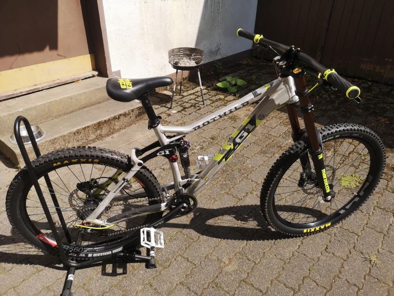 Used Rotwild G1 2017 Mountainbike, Light Gray, Mixed — image 6 of 8