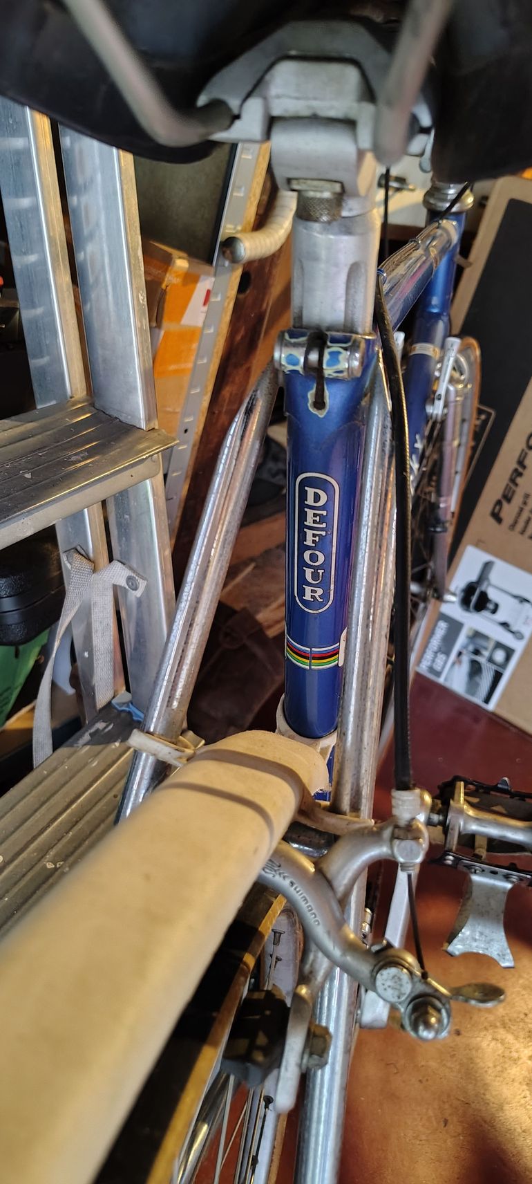 Eddy Merckx Merckx Eind Jaren 80 1987 Road & Gravel usato, Blu — immagine 15 di 17