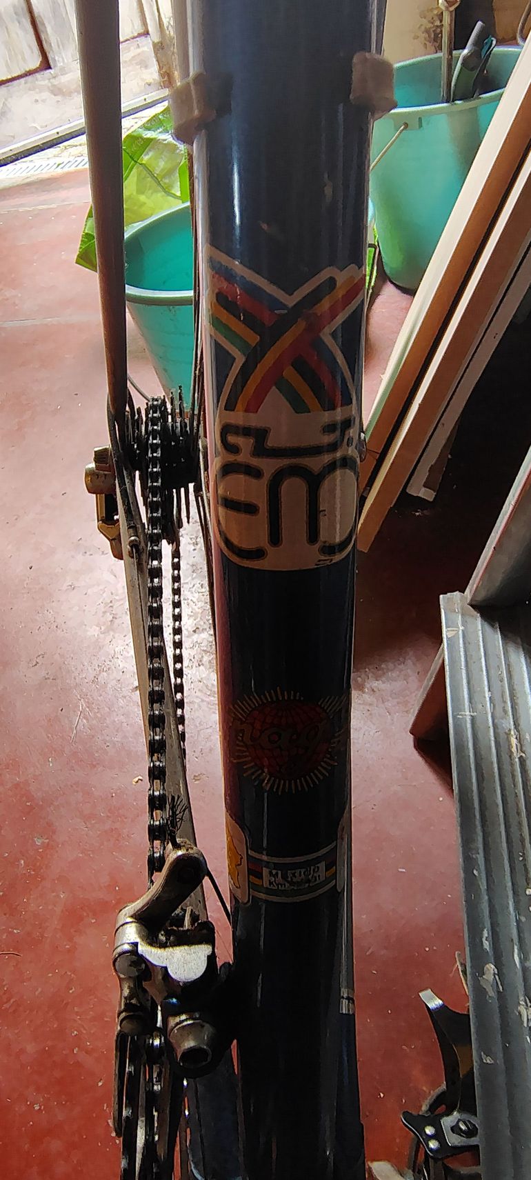 Eddy Merckx Merckx Eind Jaren 80 1987 Road & Gravel usato, Blu — immagine 11 di 17