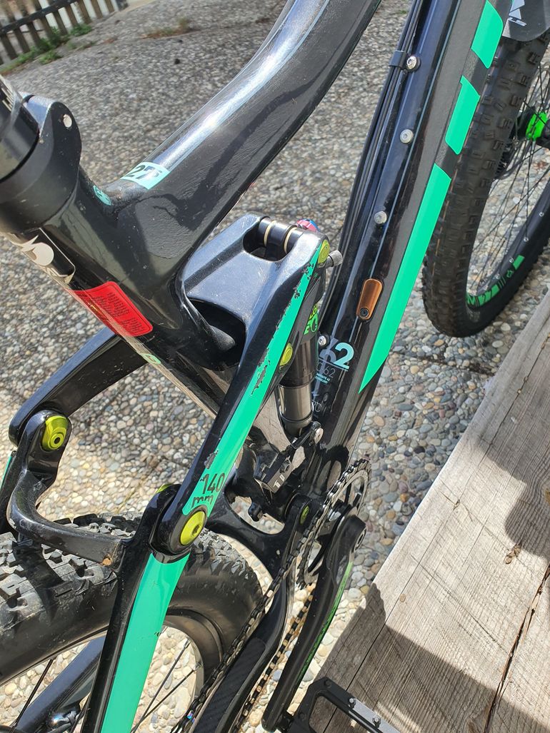 Used CUBE STEREO 140 C:62 SL 27.5 2017 2017 Mountainbike, Black, 27.5 — image 4 of 8