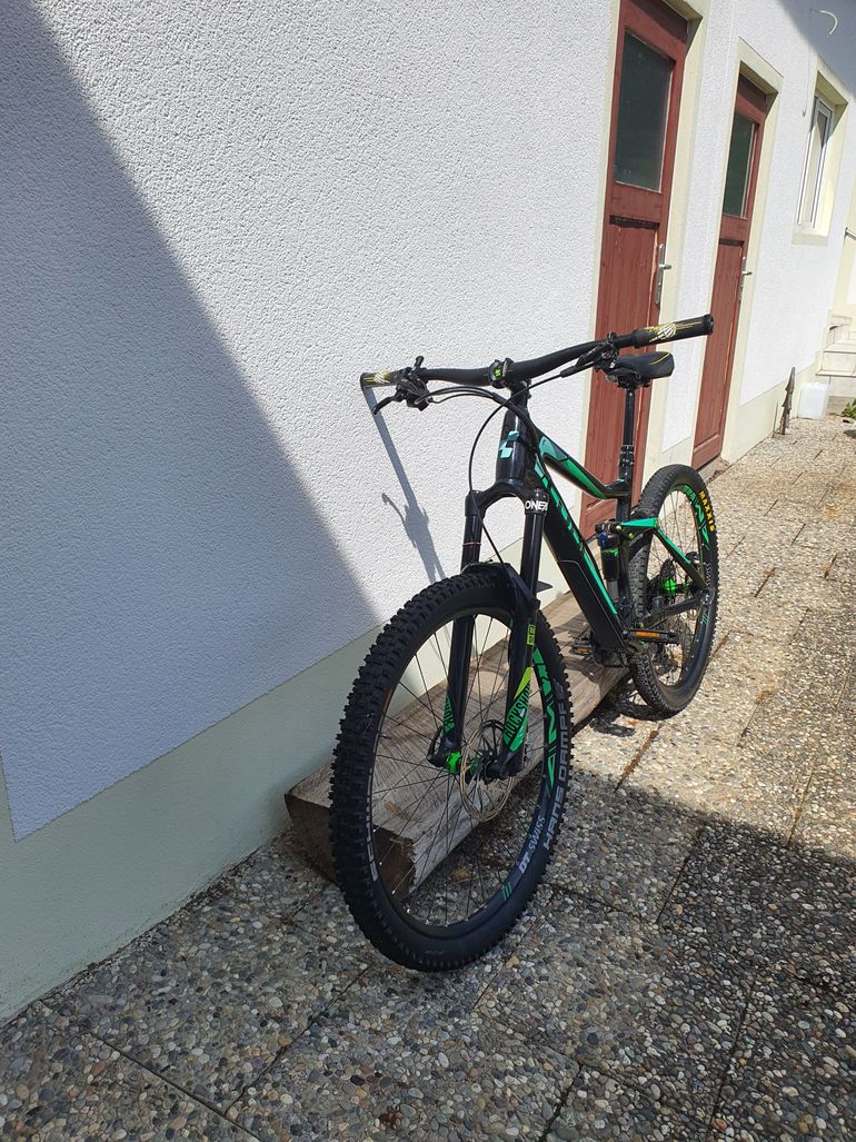 Used CUBE STEREO 140 C:62 SL 27.5 2017 2017 Mountainbike, Black, 27.5 — image 7 of 8