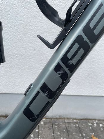 Used CUBE STEREO 170 TM 29 2021 2021 Mountainbike, Light Gray, 29 — image 10 of 12