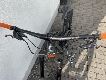 Used CUBE STEREO 170 TM 29 2021 2021 Mountainbike, Light Gray, 29 — image 4 of 12